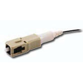 Hubbell FCSC900KASM12 OptiChannel PROclick SC Pre-Polished Connector, Green